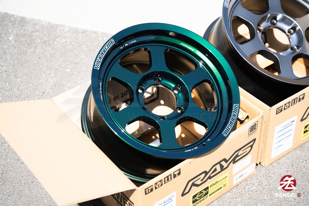 Volk TE37XT M-Spec / 17x8.5 +15 / 6x139.7 / Racing Green (IG)