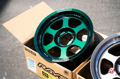 Volk TE37XT M-Spec / 17x8.5 +15 / 6x139.7 / Racing Green (IG)