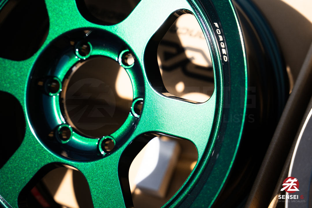 Volk TE37XT M-Spec / 17x8.5 +15 / 6x139.7 / Racing Green (IG)