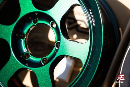 Volk TE37XT M-Spec / 17x8.5 +15 / 6x139.7 / Racing Green (IG)