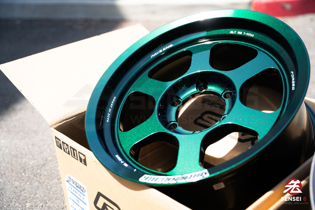 Volk TE37XT M-Spec / 17x8.5 +15 / 6x139.7 / Racing Green (IG)