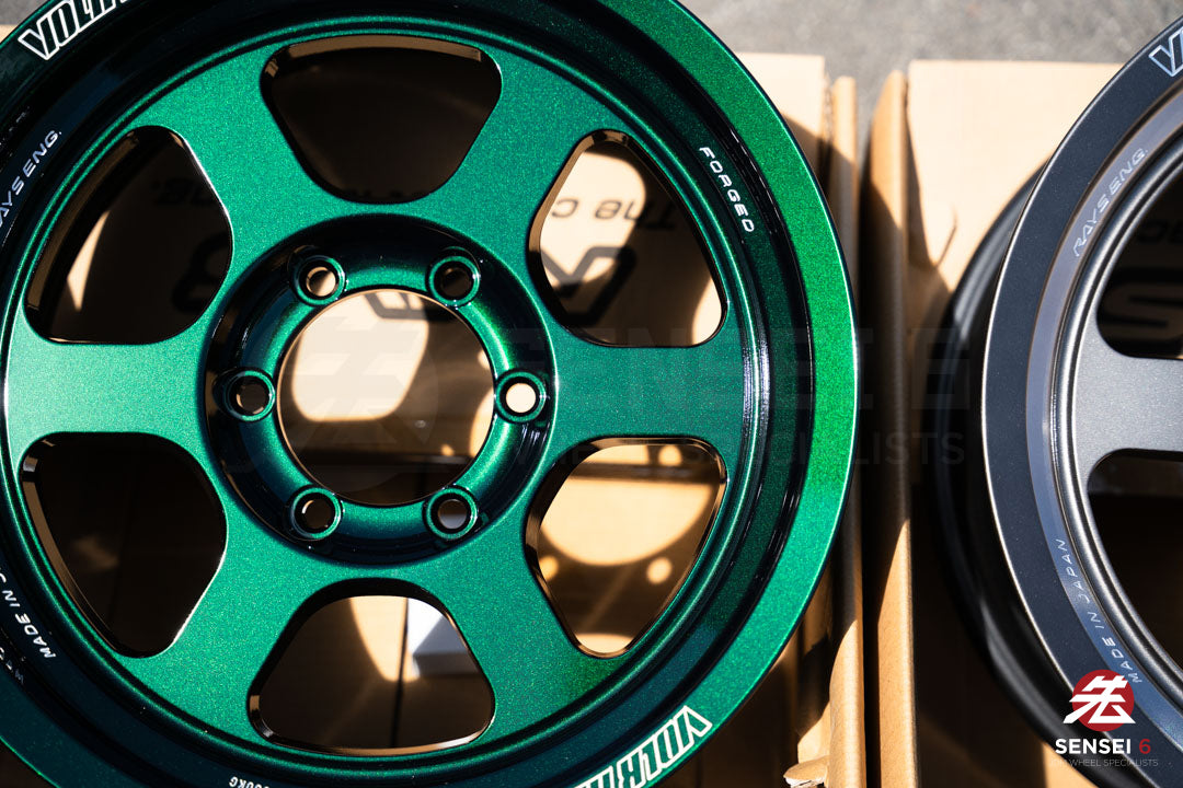 Volk TE37XT M-Spec / 17x8.5 +15 / 6x139.7 / Racing Green (IG)
