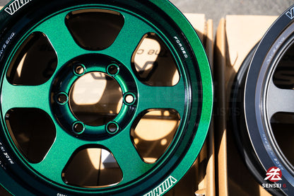 Volk TE37XT M-Spec / 17x8.5 +15 / 6x139.7 / Racing Green (IG)