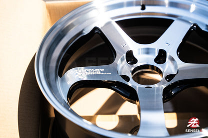 Advan GT Beyond-R / 18x9.5 +38 / 5x114.3 / Machining & Diamond Cut (MDC)