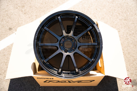 Gram Lights 57NR / 18x9.5 +38 / 5x100 / Glass Black (6NJ)