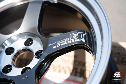 Advan GT Beyond-R / 18x9.5 +45 / 5x100 / Diamond Cut & Dark Platinum Black (DPB)