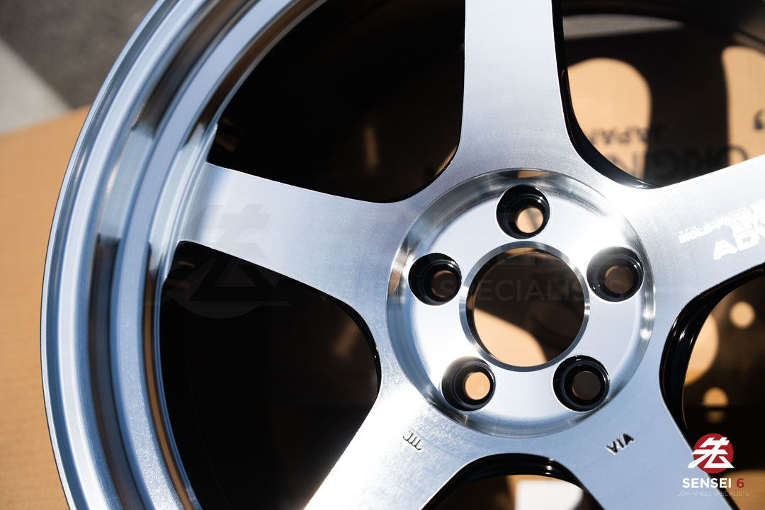 Advan GT Beyond-R / 18x9.5 +45 / 5x100 / Machining & Diamond Cut (MDC)