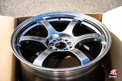 Gram Lights 57DR / 18x9.5 +38 / 5x100 / Grace Silver (GT)