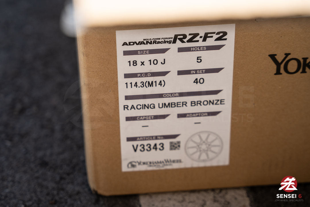Advan RZ-F2 / 18x10 +40 / 5x114.3 / Bronce Racing Umber