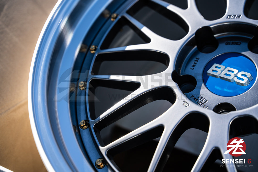 BBS LM / 19x9.5 +22, 19x11 +37 / 5x120 / Diamante Negro 
