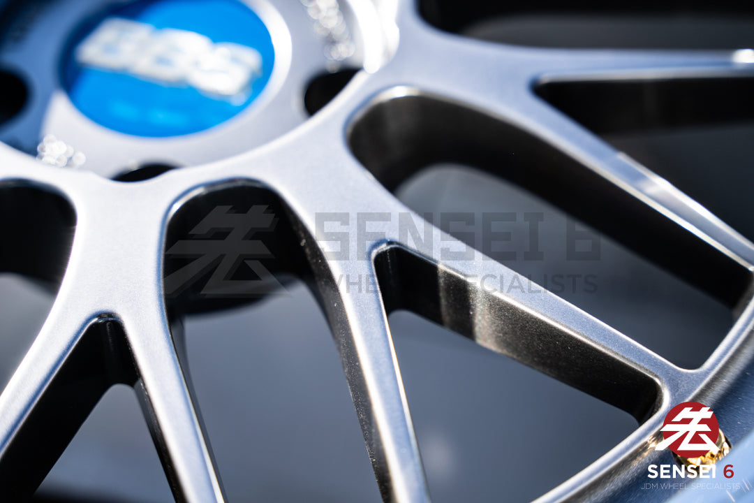 BBS LM / 19x9.5 +22, 19x11 +37 / 5x120 / Diamante Negro 