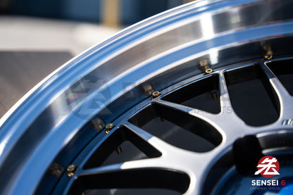BBS LM / 19x9.5 +22, 19x11 +37 / 5x120 / Diamante Negro 