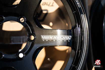 Volk TE37SB / 18x8.5 +22 / 6x139.7 / Pressed Double Black (PW)