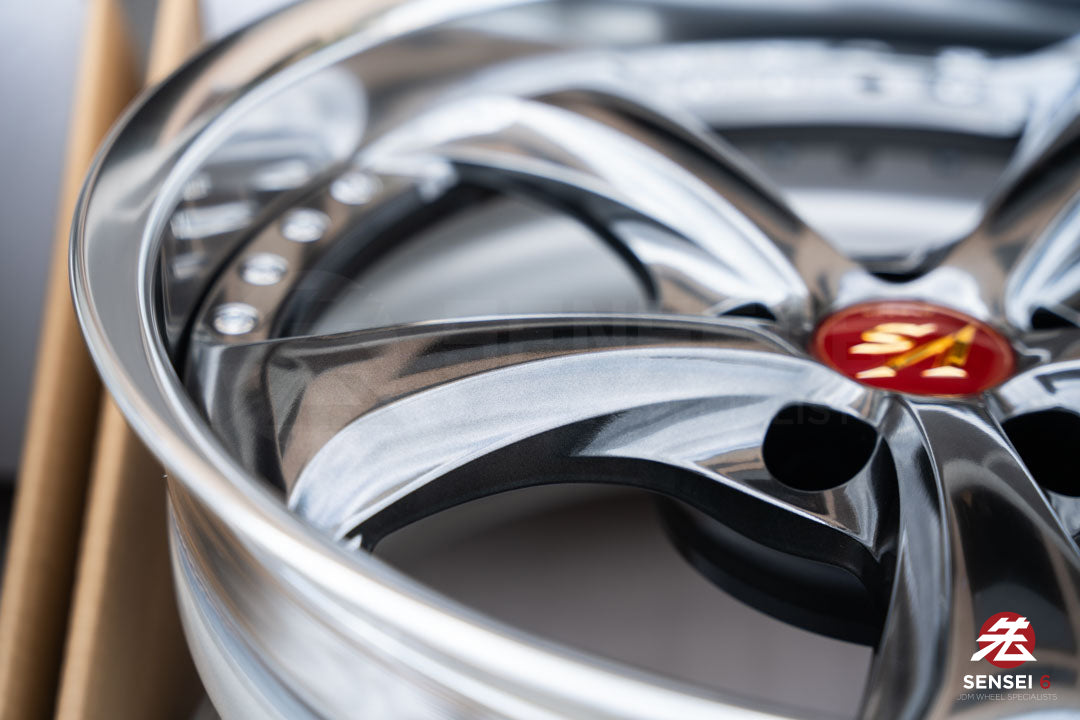 Work VSKF# / 18x9.5 +22, 18x9.5 +21 / 5x114.3 / Brilliant Silver Black (BSB)