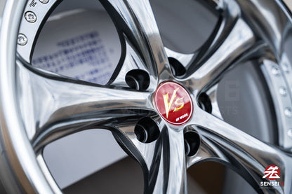Work VSKF# / 18x9.5 +22, 18x9.5 +21 / 5x114.3 / Brilliant Silver Black (BSB)