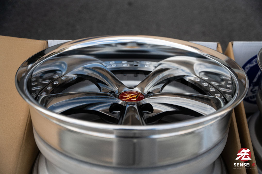 Work VSKF# / 18x9 +16, 18x10 +21 / 5x114.3 / Brilliant Silver Black (BSB)