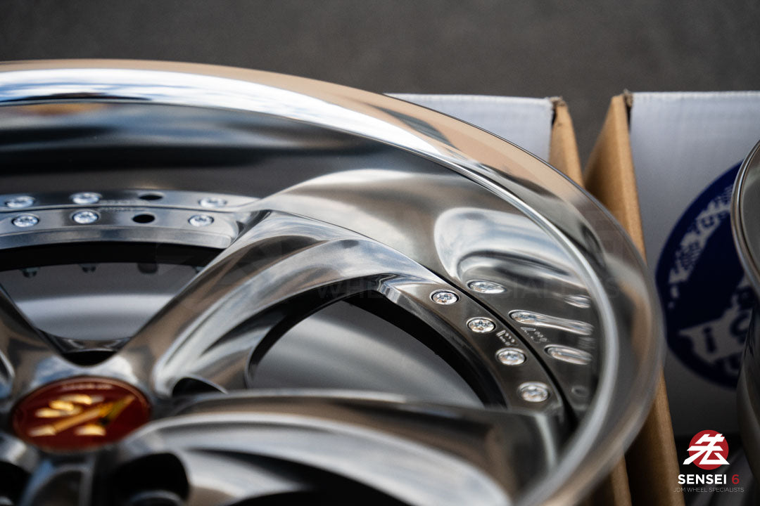 Work VSKF# / 18x9 +16, 18x10 +21 / 5x114.3 / Brilliant Silver Black (BSB)