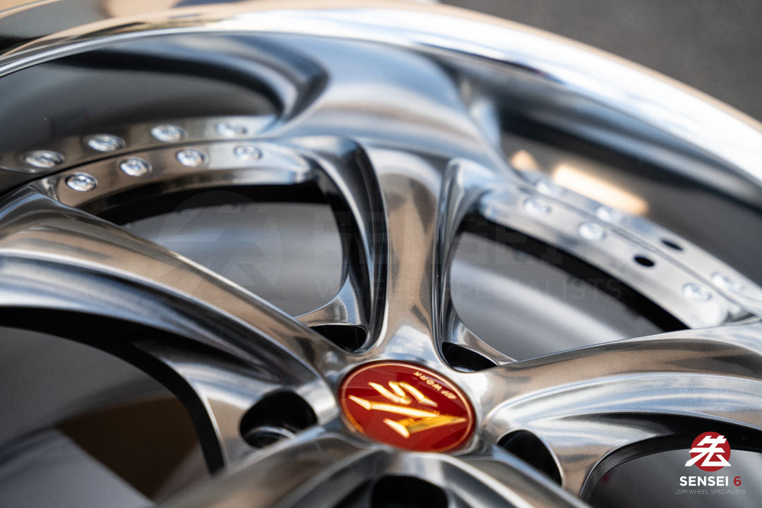 Work VSKF# / 18x9 +16, 18x10 +21 / 5x114.3 / Brilliant Silver Black (BSB)