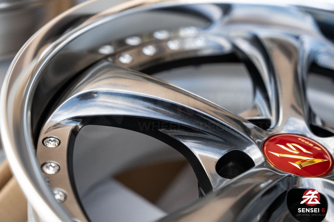 Work VSKF# / 18x9 +16, 18x10 +21 / 5x114.3 / Brilliant Silver Black (BSB)