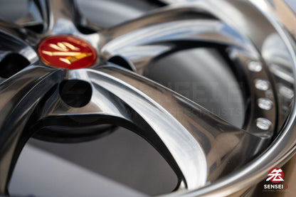 Work VSKF# / 18x9 +16, 18x10 +21 / 5x114.3 / Brilliant Silver Black (BSB)