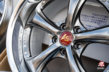 Work VSKF# / 18x9 +16, 18x10 +21 / 5x114.3 / Brilliant Silver Black (BSB)