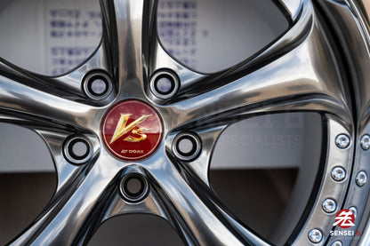 Work VSKF# / 18x9 +16, 18x10 +21 / 5x114.3 / Brilliant Silver Black (BSB)