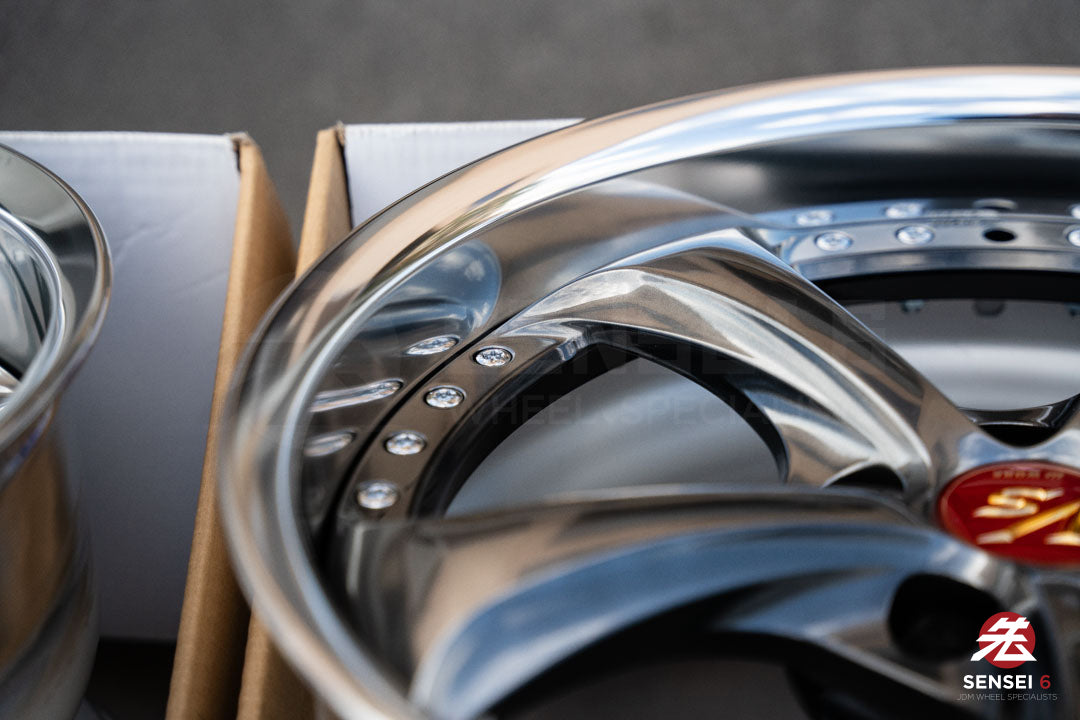 Work VSKF# / 18x9 +16, 18x10 +21 / 5x114.3 / Brilliant Silver Black (BSB)