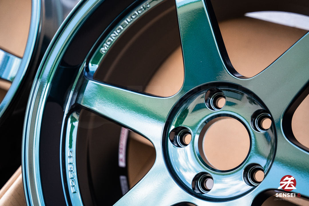 Volk TE37SL / 19x9.5 +21, 19x10.5 +22 / 5x120 / Racing Green (IG)