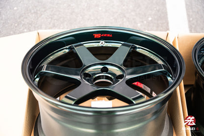 Volk TE37SL / 19x9.5 +21, 19x10.5 +22 / 5x120 / Racing Green (IG)