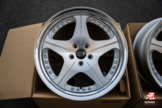 Leon Hardiritt Orden CV [Step Lip] / 19x9.5 +27, 19x10.5 +26 / 5x114.3 / Diamond Cut