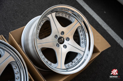 Leon Hardiritt Orden CV [Step Lip] / 19x9.5 +27, 19x10.5 +26 / 5x114.3 / Diamond Cut