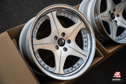 Leon Hardiritt Orden CV [Step Lip] / 19x9.5 +27, 19x10.5 +26 / 5x114.3 / Diamond Cut