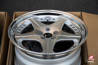 Leon Hardiritt Orden CV [Step Lip] / 19x9.5 +27, 19x10.5 +26 / 5x114.3 / Diamond Cut