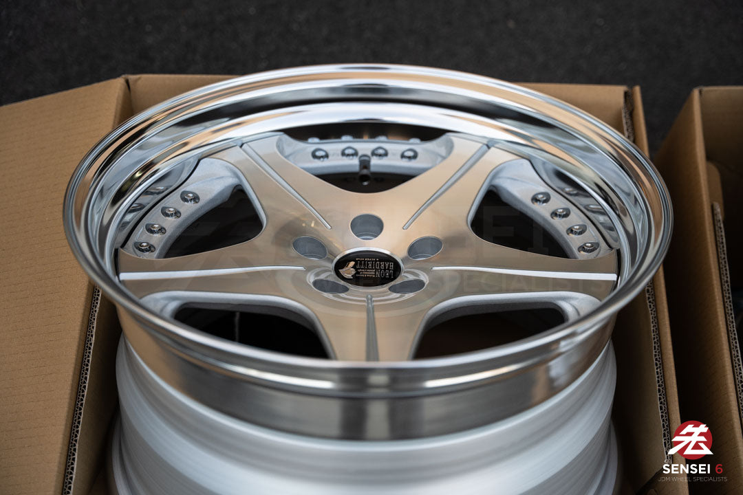 Leon Hardiritt Orden CV [Step Lip] / 19x9.5 +27, 19x10.5 +26 / 5x114.3 / Diamond Cut