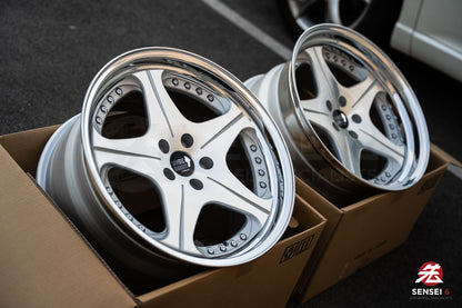 Leon Hardiritt Orden CV [Step Lip] / 19x9.5 +27, 19x10.5 +26 / 5x114.3 / Diamond Cut