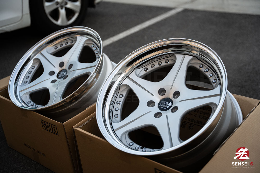 Leon Hardiritt Orden CV [Step Lip] / 19x9.5 +27, 19x10.5 +26 / 5x114.3 / Diamond Cut