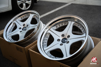 Leon Hardiritt Orden CV [Step Lip] / 19x9.5 +27, 19x10.5 +26 / 5x114.3 / Diamond Cut