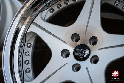 Leon Hardiritt Orden CV [Step Lip] / 19x9.5 +27, 19x10.5 +26 / 5x114.3 / Diamond Cut