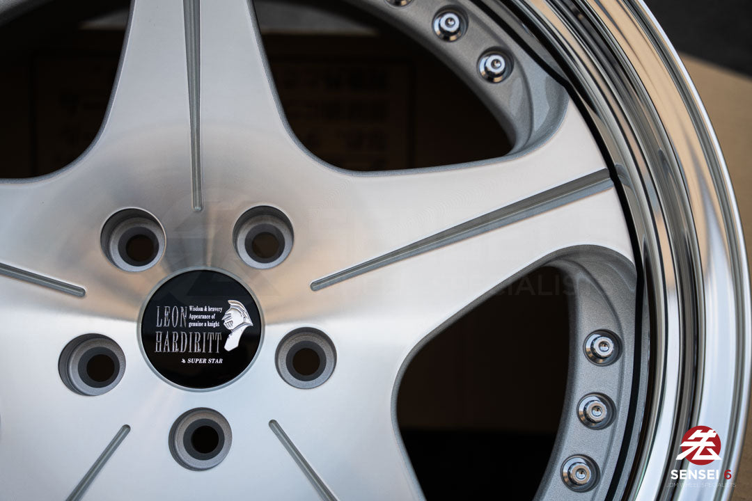 Leon Hardiritt Orden CV [Step Lip] / 19x9.5 +27, 19x10.5 +26 / 5x114.3 / Diamond Cut