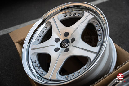 Leon Hardiritt Orden CV [Step Lip] / 19x9.5 +27, 19x10.5 +26 / 5x114.3 / Diamond Cut