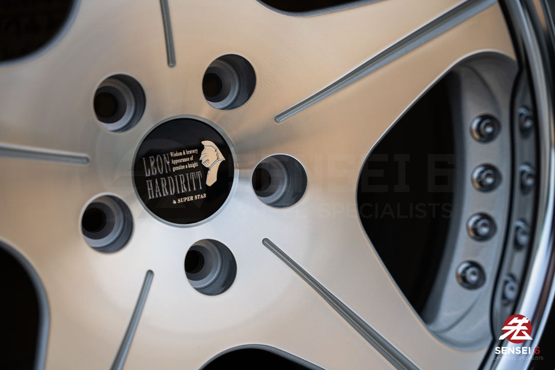 Leon Hardiritt Orden CV [Step Lip] / 19x9.5 +27, 19x10.5 +26 / 5x114.3 / Diamond Cut