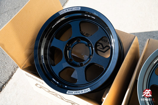 Volk TE37XT M-Spec / 17x8.5-10 / 6x139.7 / Negro brillante 