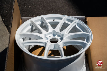Work Emotion CR Shigoku / 18x9.5 +38 / 5x114.3 / Ice White (ICW)