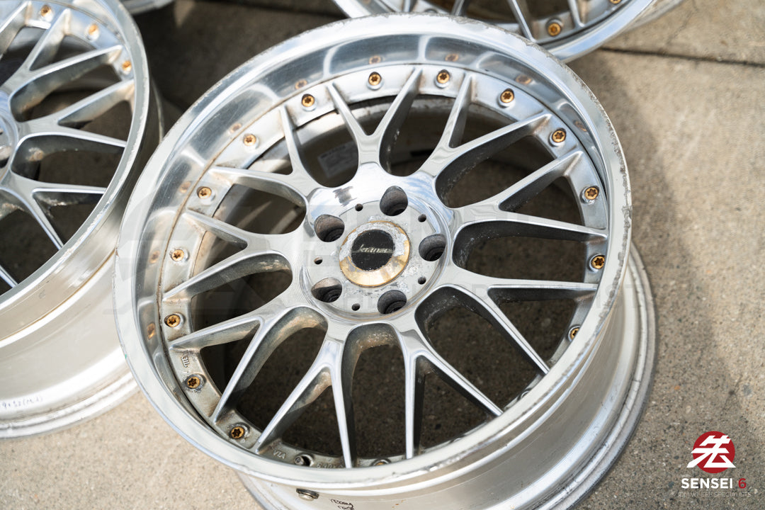 18" Weds Kranze ERM (Used Wheels) / 5x114.3 / 18x8 +34, 18x9 +34 / Chrome
