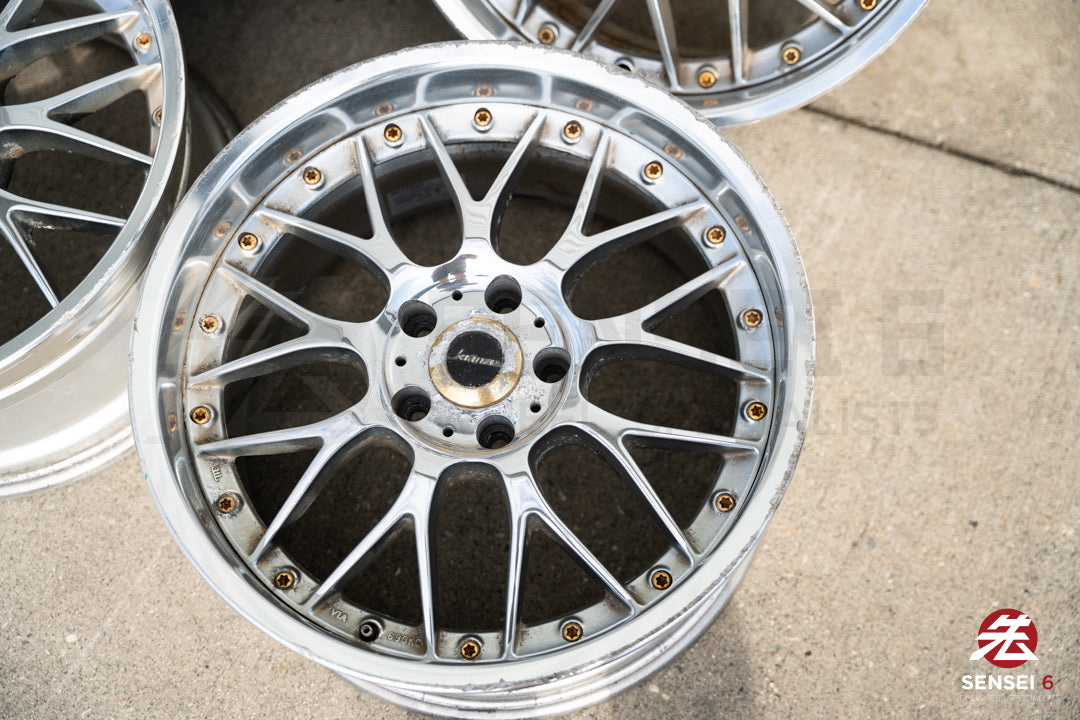 18" Weds Kranze ERM (Used Wheels) / 5x114.3 / 18x8 +34, 18x9 +34 / Chrome