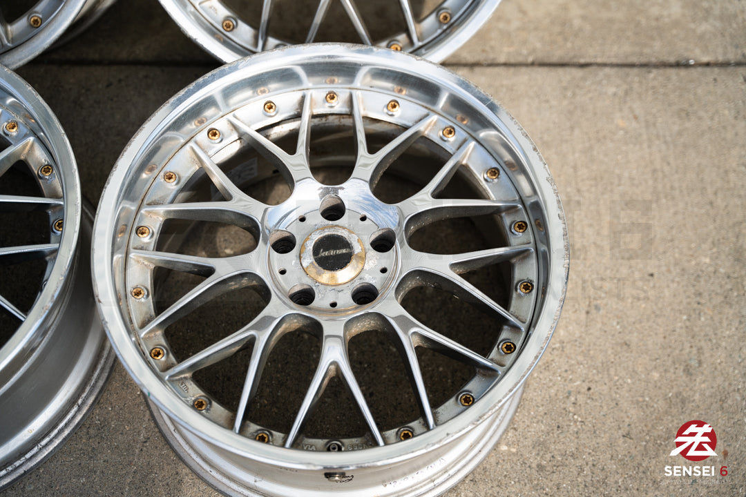 18" Weds Kranze ERM (Used Wheels) / 5x114.3 / 18x8 +34, 18x9 +34 / Chrome