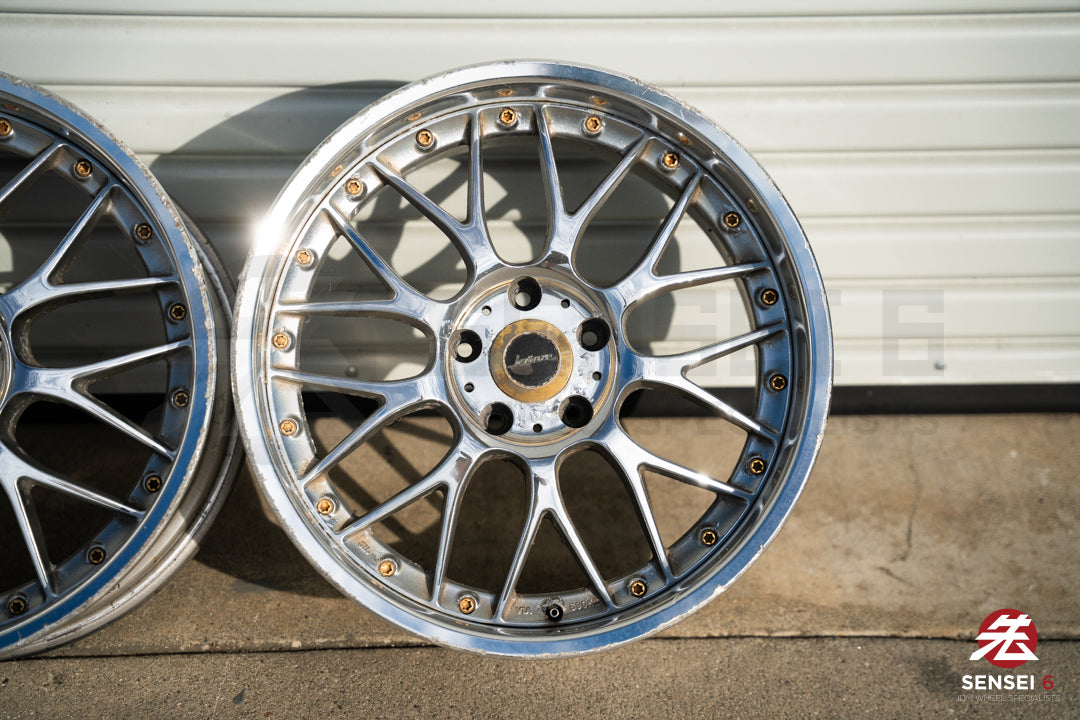 18" Weds Kranze ERM (Used Wheels) / 5x114.3 / 18x8 +34, 18x9 +34 / Chrome