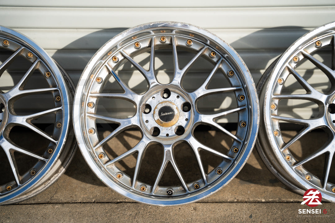 18" Weds Kranze ERM (Used Wheels) / 5x114.3 / 18x8 +34, 18x9 +34 / Chrome