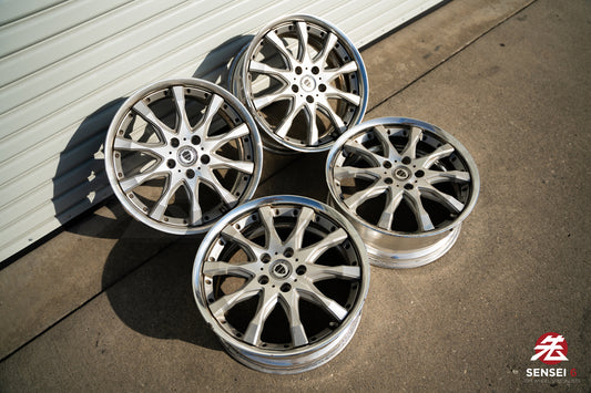 Ruedas Schwert SC2 de 18" (usadas) / 5x114,3 / 18x7,5 +50 / DC plateadas