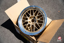 Load image into Gallery viewer, Volk 21A / 18x9.5 +22 / 5x120 / Gold Rim DC (GO)
